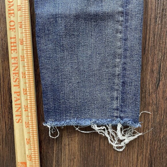 Judy Blue Jeans Women's 9 / 29 Relaxed Fit Cut-off Dark Wash Stretch JB88191 - Picture 8 of 11